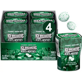 Ice Breakers Spearmint Bottle 82g 4 count - candy